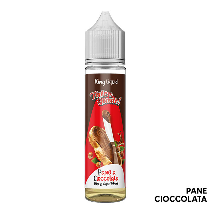 PANE E CIOCCOLATA - Tale&Quale - Mix Series 20ml - King Liquid PANE E CIOCCOLATA - Tale&Quale - Mix Series 20ml - King Liquid