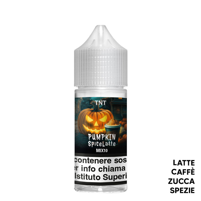 PUMPKIN SPICE LATTE - Mix Series 10ml - TNT Vape PUMPKIN SPICE LATTE - Mix Series 10ml - TNT Vape