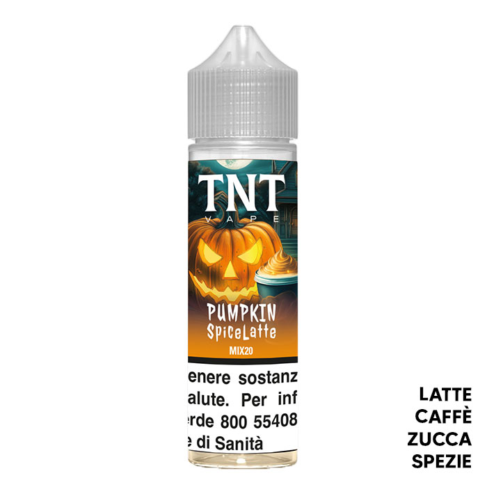 PUMPKIN SPICE LATTE - Mix Series 20ml - TNT Vape PUMPKIN SPICE LATTE - Mix Series 20ml - TNT Vape