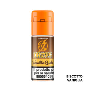 VANILLA BISK - Drops - Aroma Concentrato 10ml - Flavourart