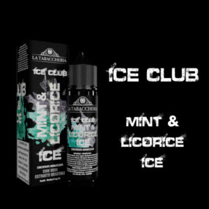 MINT & LICORICE ICE - Linea Ice Club - Liquido Scomposto 20ml - La Tabaccheria