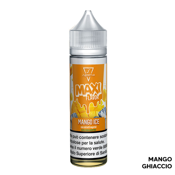 MANGO ICE - Maxi Flavor - Liquido Scomposto 20ml - Suprem-e MANGO ICE - Maxi Flavor - Liquido Scomposto 20ml - Suprem-e