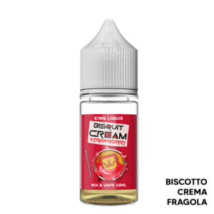 BISQUIT CREAM STRAWBERRY - Mix Series 10ml - King Liquid