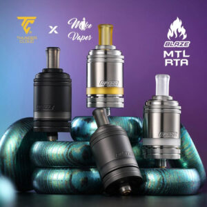 Blaze MTL RTA 3ml 22mm - Thunder Cloud x Mike Vapes