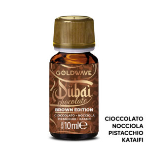 BROWN EDITION – Dubai Chocolate – Aroma Concentrato 10ml – Goldwave