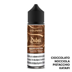 BROWN EDITION – Dubai Chocolate – Liquido Scomposto 20ml – Goldwave