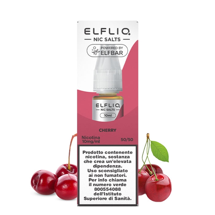 Cherry - Liquido Pronto 10ml Sali di Nicotina - ElfLiq Cherry - Liquido Pronto 10ml Sali di Nicotina - ElfLiq