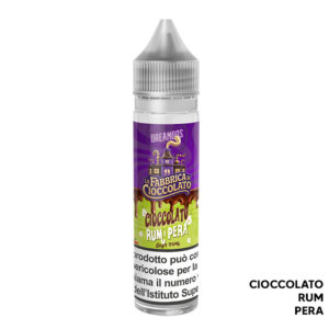CIOCCOLATO RUM E PERA - La Fabbrica di Cioccolato - Liquido Scomposto 20ml - Dreamods