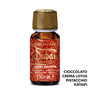 IVORY EDITION – Dubai Chocolate – Aroma Concentrato 10ml – Goldwave