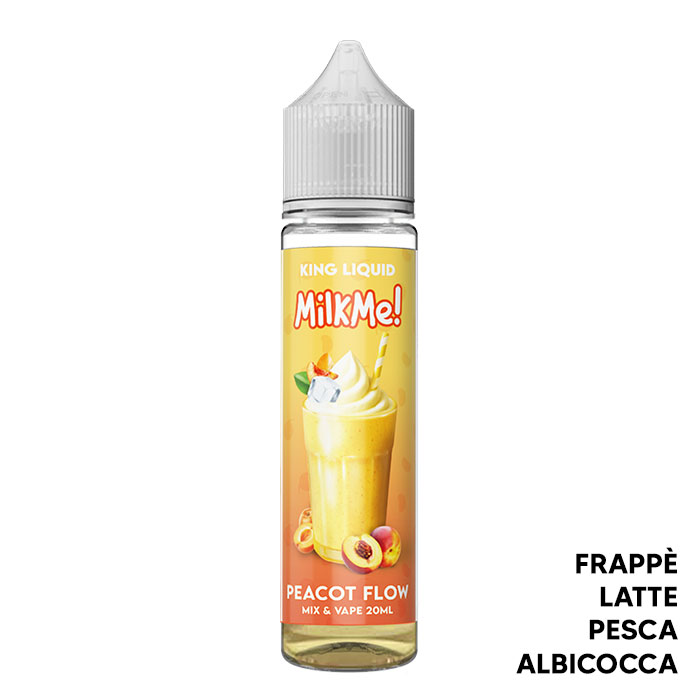 PEACOT FLOW - Milk Me - Mix Series 20ml - King Liquid PEACOT FLOW - Milk Me - Mix Series 20ml - King Liquid