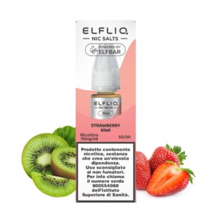 Strawberry Kiwi – Liquido Pronto 10ml Sali di Nicotina – ElfLiq