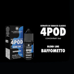 BAFFOMETTO – Organic 4 Pod – Aroma Concentrato 10ml – La Tabaccheria