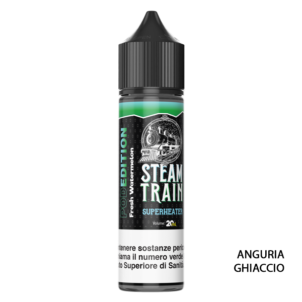 SUPERHEATER - Pod Edition - Liquido Scomposto 20ml - Steam Train - immagine 1