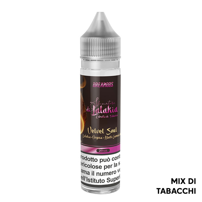 VELVET SOUL - Sfmature di Latakia - Liquido Scomposto 20ml - Dreamods - immagine 1