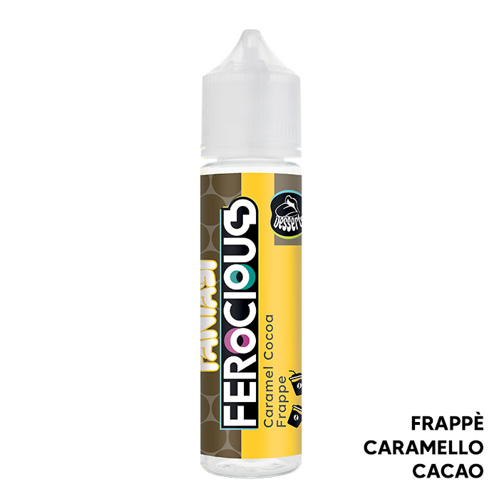 CARAMEL COCOA FRAPPÈ - Ferocious - Liquido Scomposto 20ml - Fantasi - immagine 1