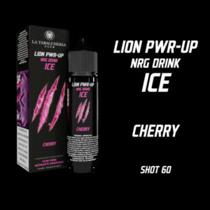 CHERRY – Lion PWR-UP NRG Drink Ice – Liquido Scomposto 20ml – La Tabaccheria