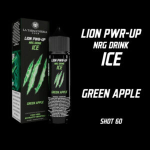 GREEN APPLE – Lion PWR-UP NRG Drink Ice – Liquido Scomposto 20ml – La Tabaccheria