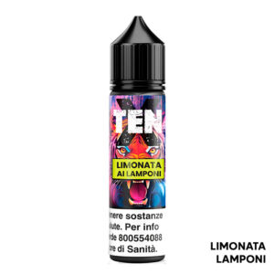 LIMONATA AI LAMPONI – Ten X – Liquido Scomposto 20ml – Flavourart