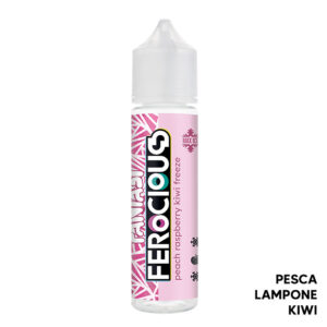 PEACH RASPBERRY KIWI FREEZE – Ferocious Maxi Ice – Liquido Scomposto 20ml – Fantasi
