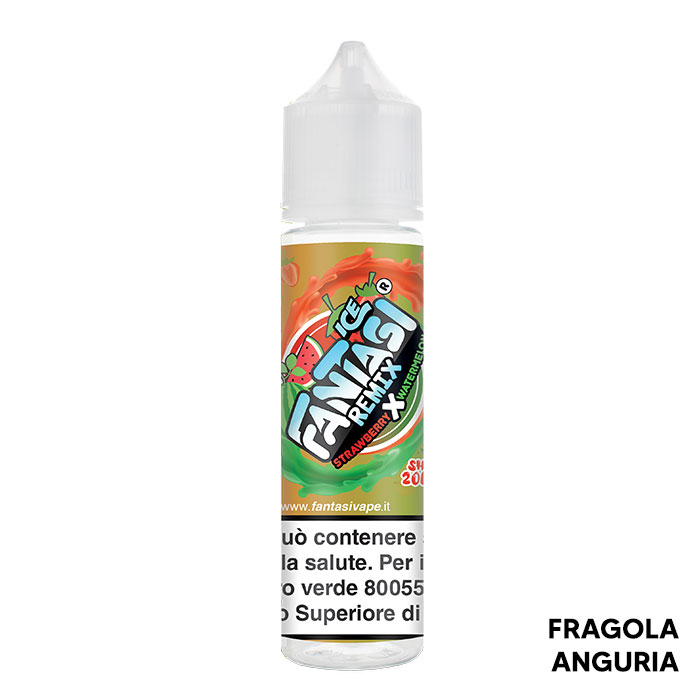 STRAWBERRY X WATERMELON ICE - Liquido Scomposto 20ml - Fantasi - immagine 1