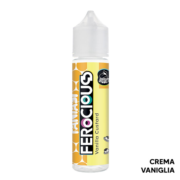 VANILLA CUSTARD - Ferocious - Liquido Scomposto 20ml - Fantasi - immagine 1