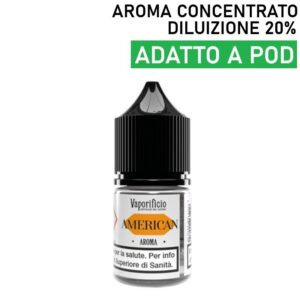 AMERICAN – Distillati Organici – Aroma Concentrato 20ml – Vaporificio