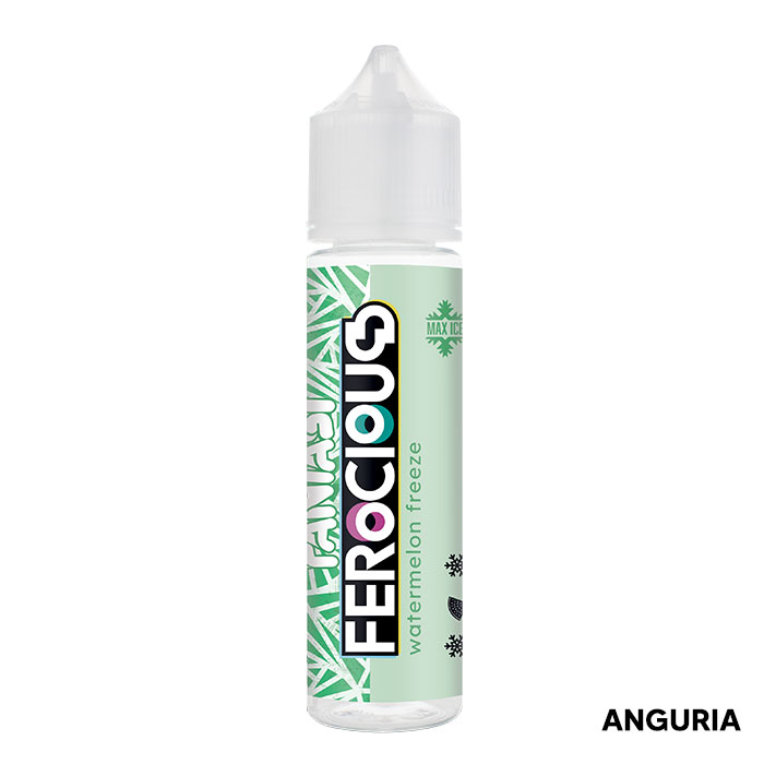 WATERMELON FREEZE - Ferocious Maxi Ice - Liquido Scomposto 20ml - Fantasi - immagine 1