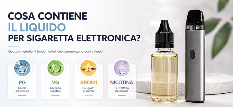 Ingredienti del liquido per sigaretta elettronica spiegati semplice