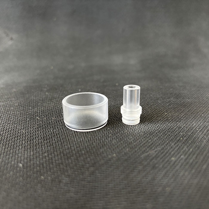 Frosted Tank + Drip Tip per 415 RTA Virtuous - Four One Five clone - immagine 1