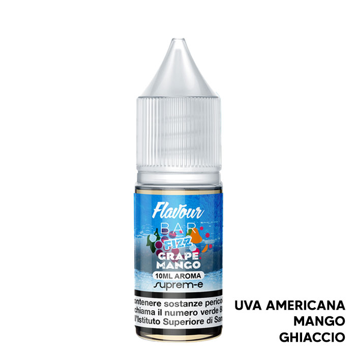 FIZZ GRAPE MANGO - Flavour Bar - Aroma Concentrato 10ml - Suprem-e - immagine 1