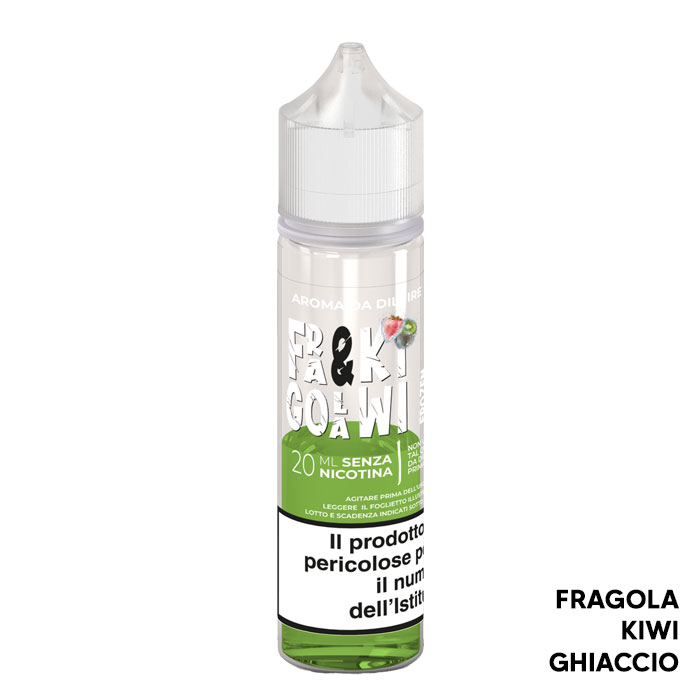FRAGOLA E KIWI - Vaporice - Liquido Scomposto 20ml - Vaporart - immagine 1