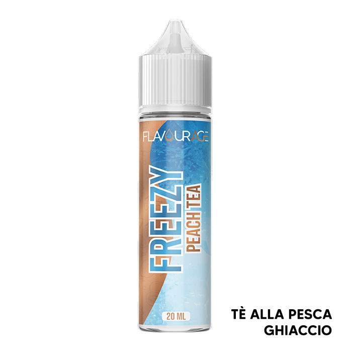 PEACH TEA - Freezy - Liquido Scomposto 20ml - Flavourage - immagine 1