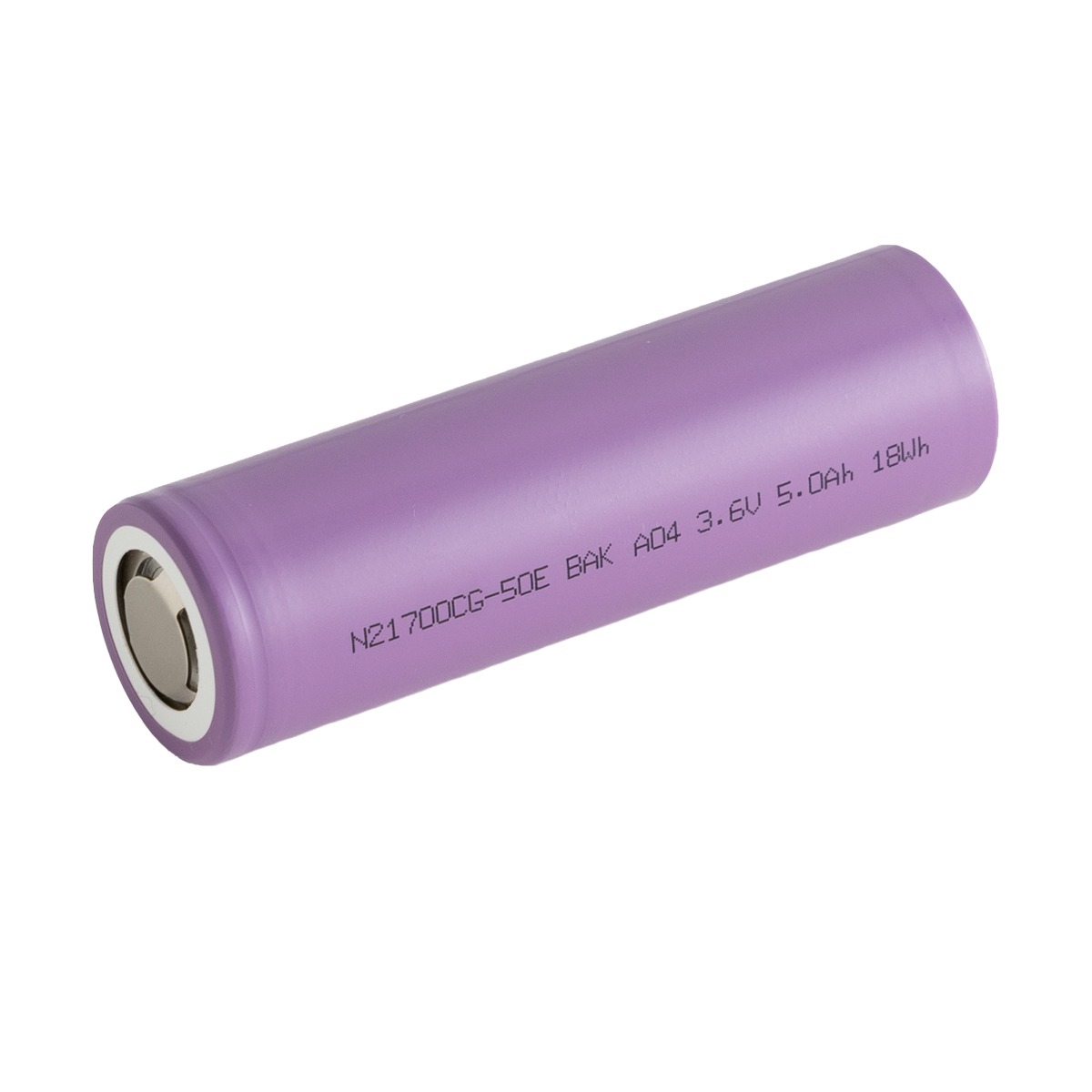 Batteria ricaricabile 21700 N21700CG-50E 5000mAh 14,7A - Bak - immagine 1