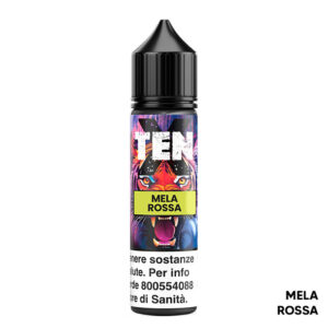 MELA ROSSA – Ten X – Liquido Scomposto 20ml – Flavourart
