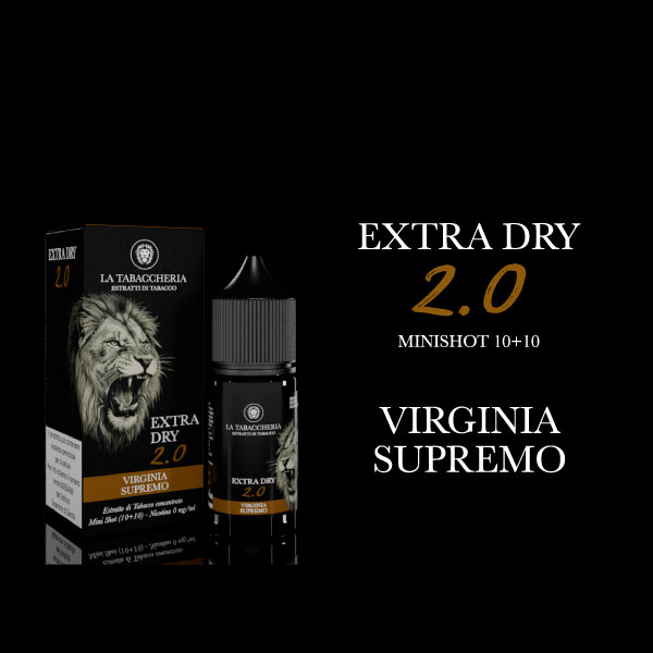 VIRGINIA SUPREMO - Extra Dry 2.0 - Aroma Mini Shot 10+10 - La Tabaccheria - immagine 1